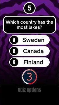 Geography Quiz Part 2 #geographyquiz #geographytrivia #geography