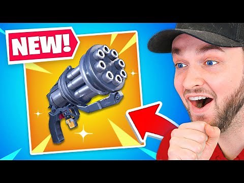 Fortnite’s *NEW* MINIGUN!