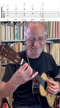 Tant Que Vivray - Claudin de Sermisy (Ukulele fingerstyle tutorial with TAB) TOM680M