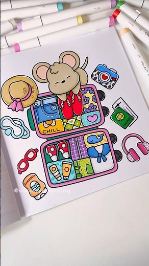 Coco Wyo | Cozy Friends Coloring Book
