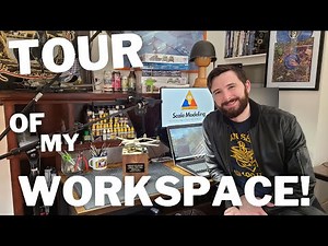 My Scale Modeling Workbench | New Gear & Filming Setup Tour!