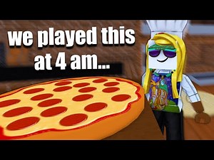 Roblox Pizza Game with the boys