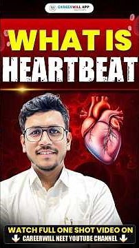 Cardiac Cycle Explained | What is Heartbeat? NEET Biology | NEET Preparation | Dr RKJ Sir #shorts