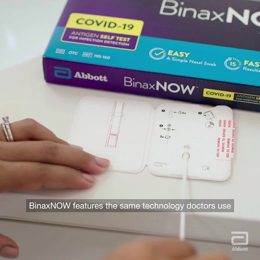 Test, know, and go with the #1 COVID-19 self test in the U.S. | Abbott