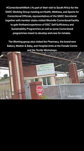 Exploring Correctional Programs at Westville Facility