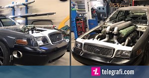 The legendary Ford took an engine from a tank