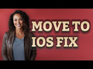 Why Does the 'Move to iOS' App Disconnect During Transfer?
