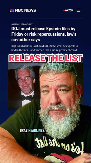 Epstein list is supposed to be released Friday so they have to offer distraction