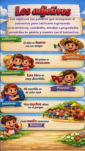 Los adjetivos Enseñanzas