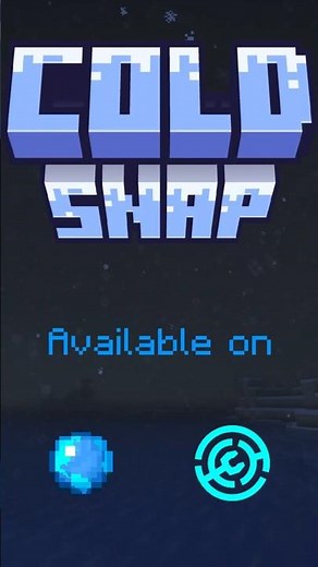 Coldsnap - A blizzard and cold-temperature data pack #minecraft #gaming #datapacks