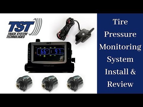 Tire Pressure Monitoring System Install & Review TST 507