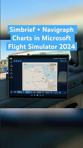 How to get Simbrief & Navigraph Charts in Microsoft Flight Simulator 2024 #fs2024 #msfs2024 #msfs24