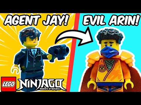 Creating CUSTOM LEGO NINJAGO Minifigures...