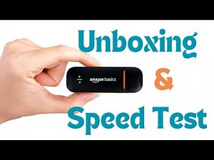 Amazon Basics 4G LTE USB Dongle Unboxing & Speed Test: Up to 150Mbps with Qualcomm Chip!