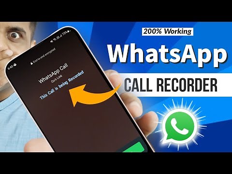 How to record Whatsapp Calls | Whatsapp Call Recording