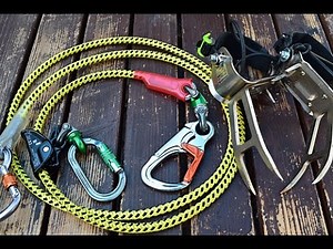 PETZLロープガイドで枝打ち:大源太農園20160804