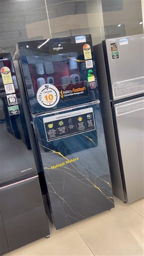 Whirlpool 308 litre best glass door refrigerator #10-IN-1 convertible refrigerator#whirlpool