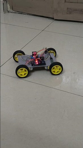 blutooth controlled car using ardunio uno #shorts #arduino #experiment