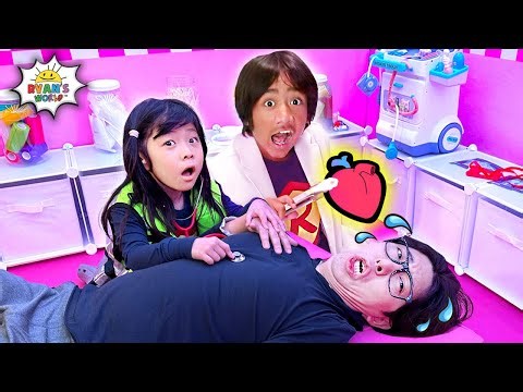 Ryan ESCAPES Rescue Squad Obby!