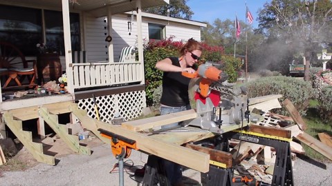 How To Build Your Own Front Porch Steps