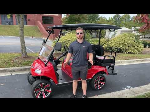 Evolution Classic 4 Plus Street Legal Golf Cart Walkaround