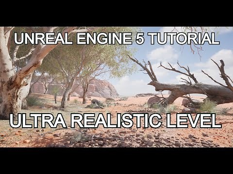Create an Ultra Realistic Enviroment in Unreal Engine 5 - FREE assets Tutorial