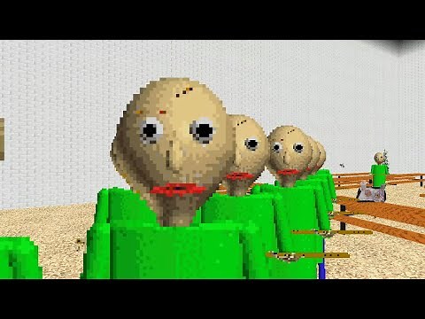 Baldi's Basics But Baldi Clone Himself 20 times | Baldi's Basics Mod