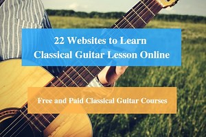 22 Websites to Learn Classical Guitar Lesson Online (Free and Paid Classical Guitar Courses) - CMUSE