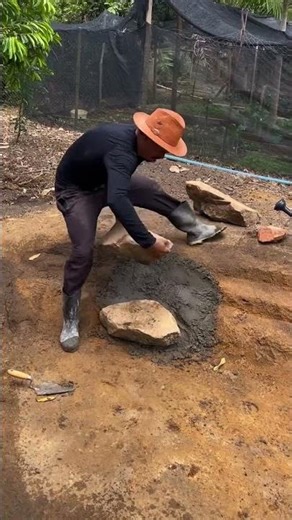 Small Homemade Pond Build