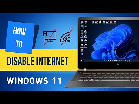 How to disable internet on Windows 11 PC, Laptop