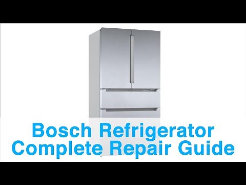 Bosch Refrigerator Complete Repair Guide - Error Codes, Troubleshooting, and Repair