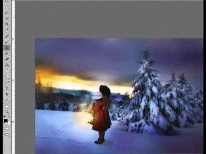 How to Animate Falling Snow in a Photo