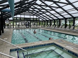 6.2K views · 128 reactions |  Our indoor pool and hot tub are waiting for you this winter. They're nice and toasty warm! | Sun Outdoors Myrtle Beach | Facebook