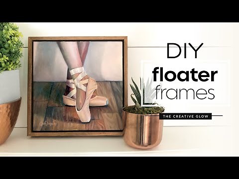 DIY Floater Frames Tutorial