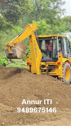 New Bull Backhoe loader machine for Training