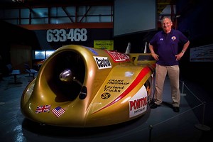 22K views · 413 reactions | 33 Years ago TODAY (4th Oct 1983) Richard Noble & the Thrust 2 Team broke the World Land Speed Record at the Blackrock Desert, Nevada, USA - the record achieved was 633.468mph! In this Cisco BHTV episode, Richard Noble and Andy Green discuss the challenges Richard faced when driving Thrust2 at over 600 mph! | The Bloodhound Project | Facebook