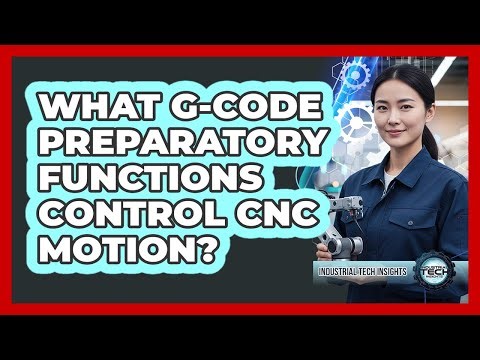What G-Code Preparatory Functions Control CNC Motion?