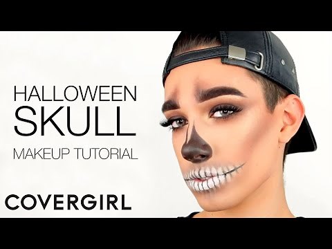Introducing James Charles: Halloween Skull Makeup Tutorial | COVERGIRL