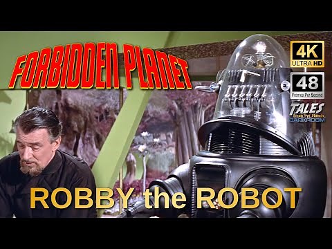 FORBIDDEN PLANET: Robby the Robot (Remastered to 4K/48fps) 👍 ✅ 🔔