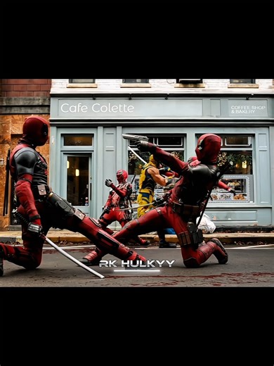 Deadpool vs Deadpool's crazy fight #deadpool #wolverine