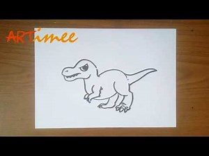 How to Draw a Spinosaurus