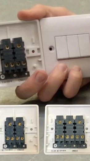 2 and 3 Gang Switches