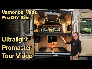 Ultra Lightweight Promaster Van Tour by Vamonos Vans