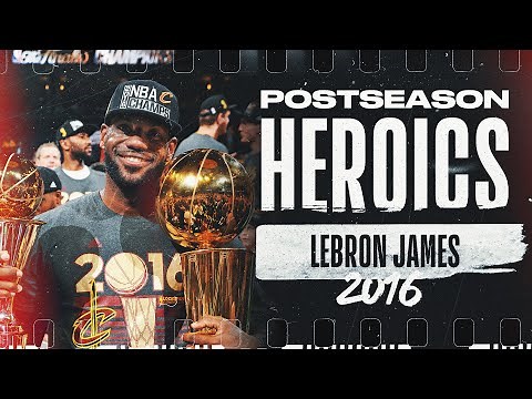 LeBron James' 💪 2016 Playoff Journey | #PostseasonHeroics
