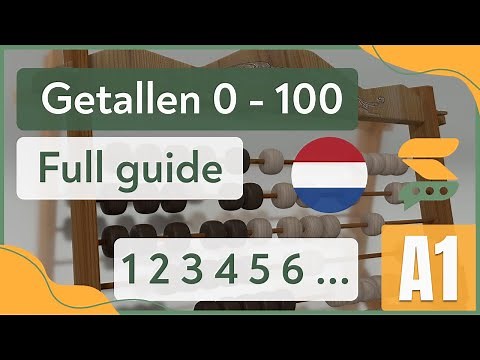 Dutch Numbers 1-100 and Higher | Dutch for Beginners