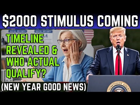Trump Makes Major Announcement: $2,000 Stimulus Timeline — Who Actually Gets Paid?