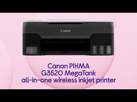 Canon PIXMA G3520 MegaTank All-in-One Wireless Inkjet Printer - Product Overview