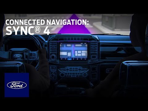 Available Connected Navigation | SYNC 4 | Ford