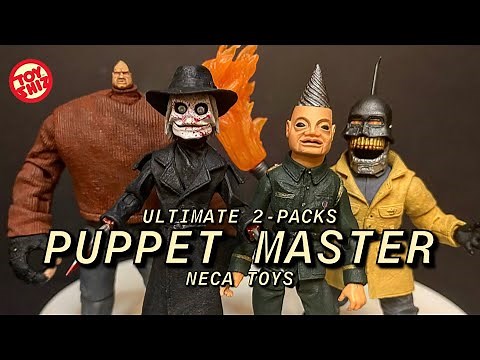 2021 Ultimate PUPPET MASTER | Blade, Torch, Pinhead and Tunneler by NECA Toys