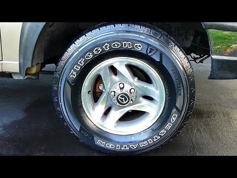 Give your Tires a Deep, Black Shine that Lasts a Year Long